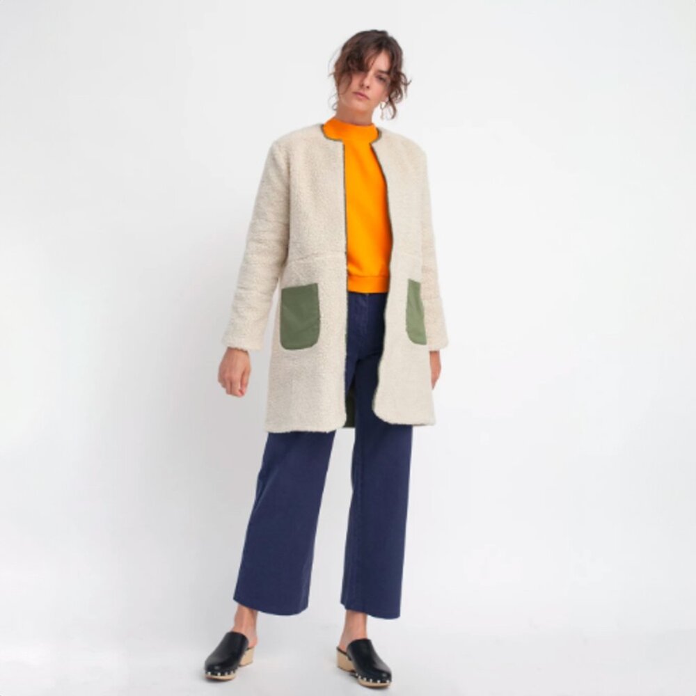 Loup NYC Reversible Phoebe Coat - sz XS